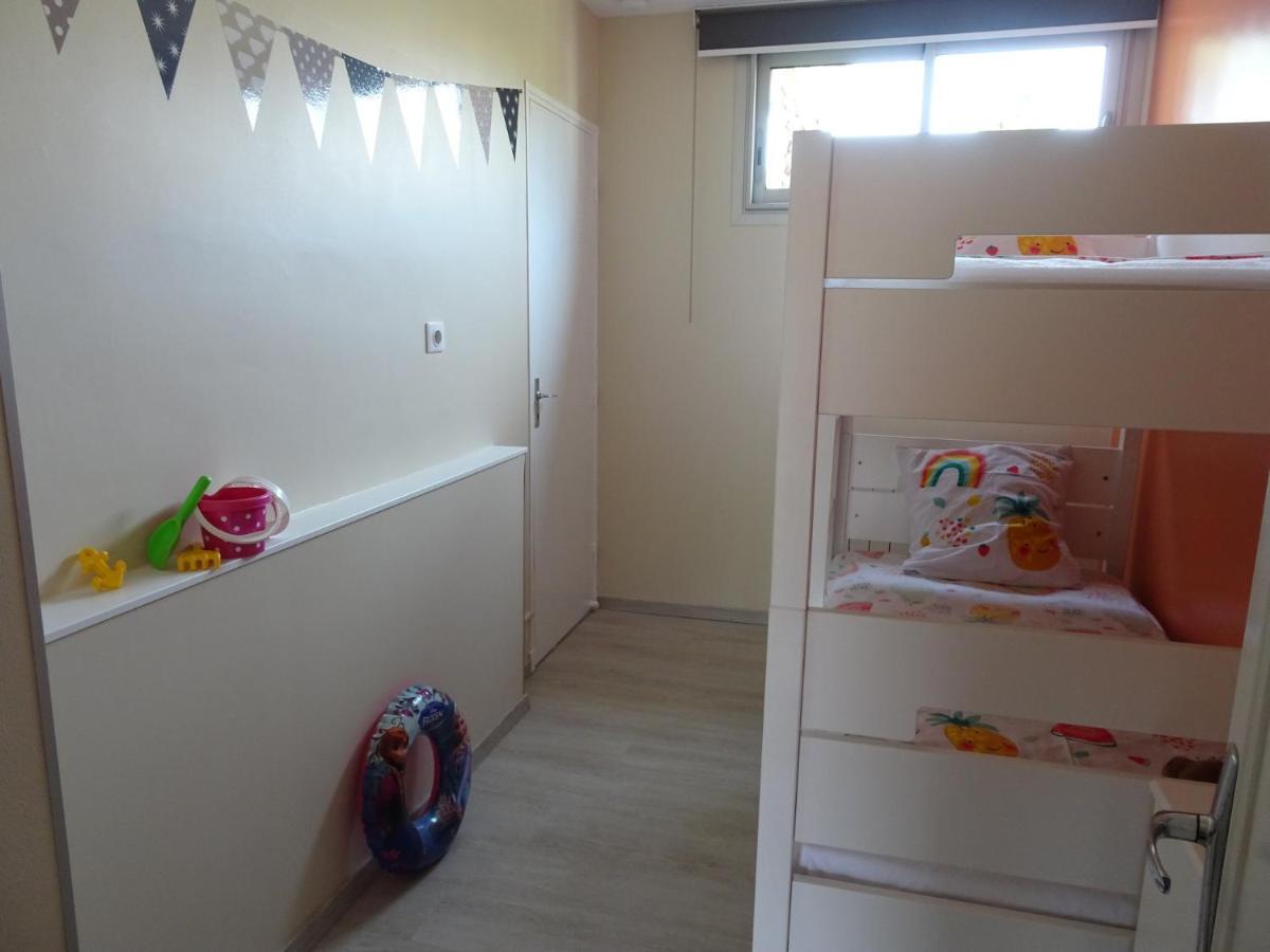 T3 150 M De La Plage, Climatisation, Piscine Et Parking Privatif - 勒拉旺杜 外观 照片