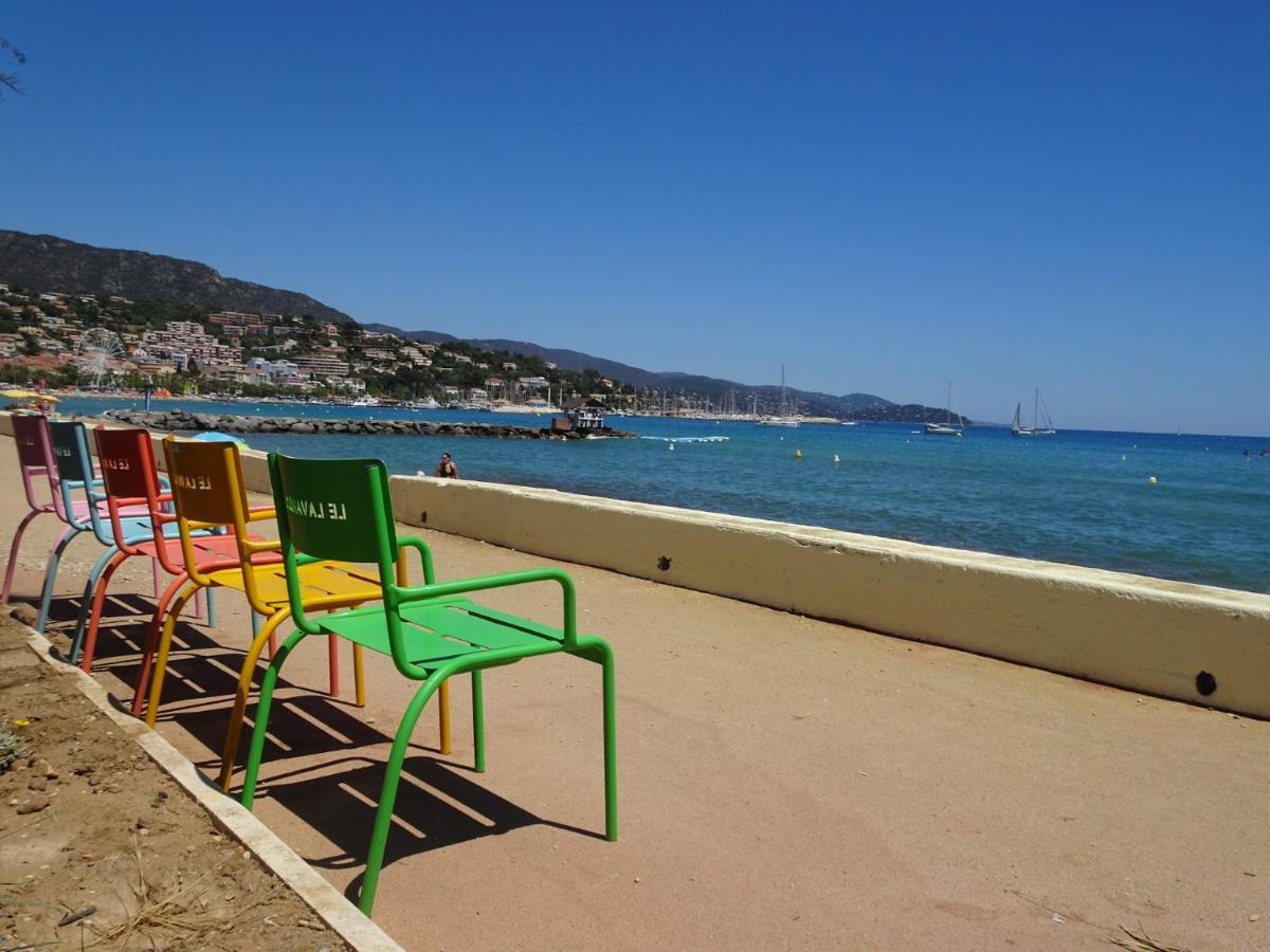 T3 150 M De La Plage, Climatisation, Piscine Et Parking Privatif - 勒拉旺杜 外观 照片